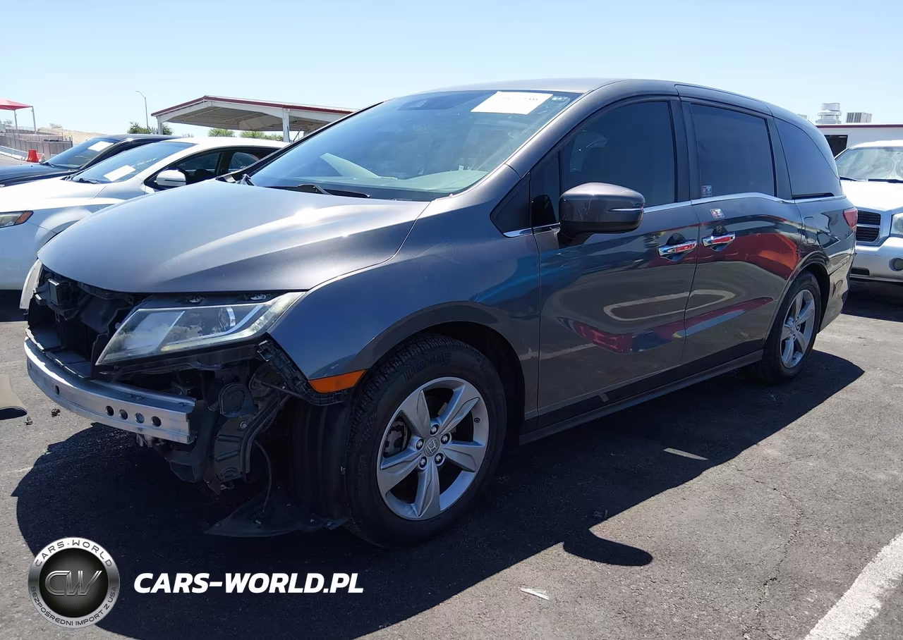 2020 Honda Odyssey Ex-L-Ex-L W-Navi Res VIN:5FNRL6H77LB052413 - 2