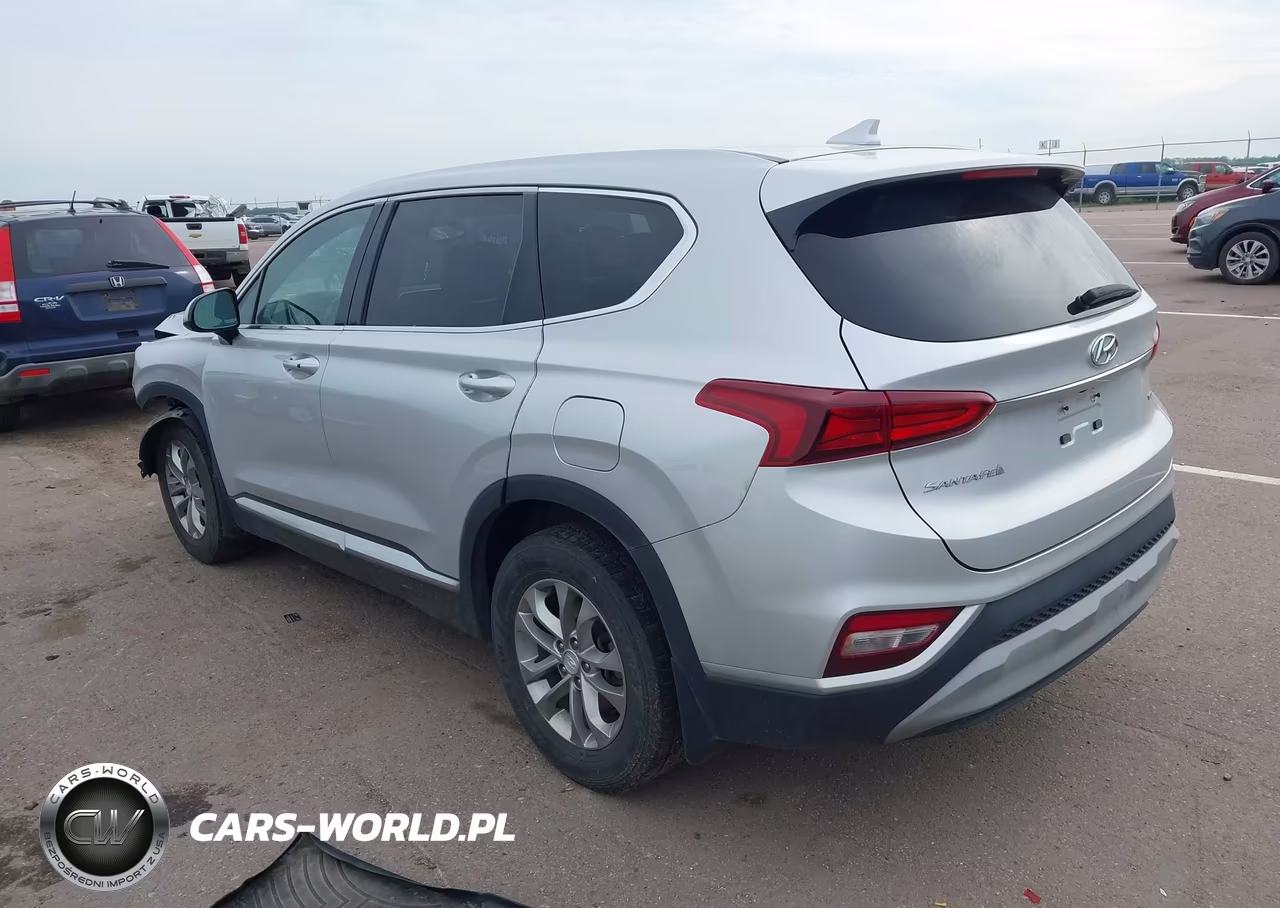 2019 Hyundai Santa Fe Sel VIN:5NMS3CAD8KH127245 - 3