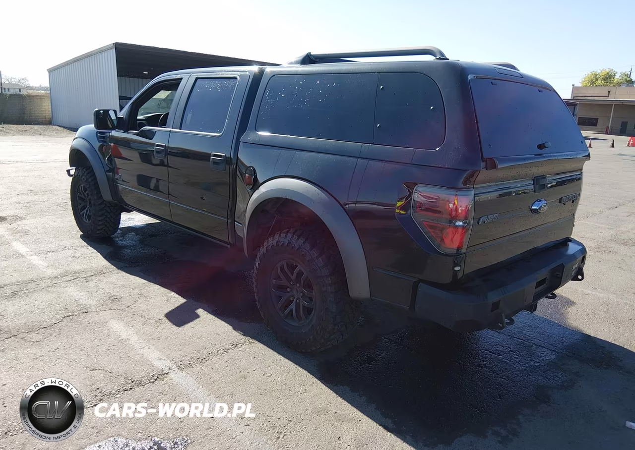 2011 Ford F-150 Svt Raptor VIN:1FTFW1R60BFB84524 - 3