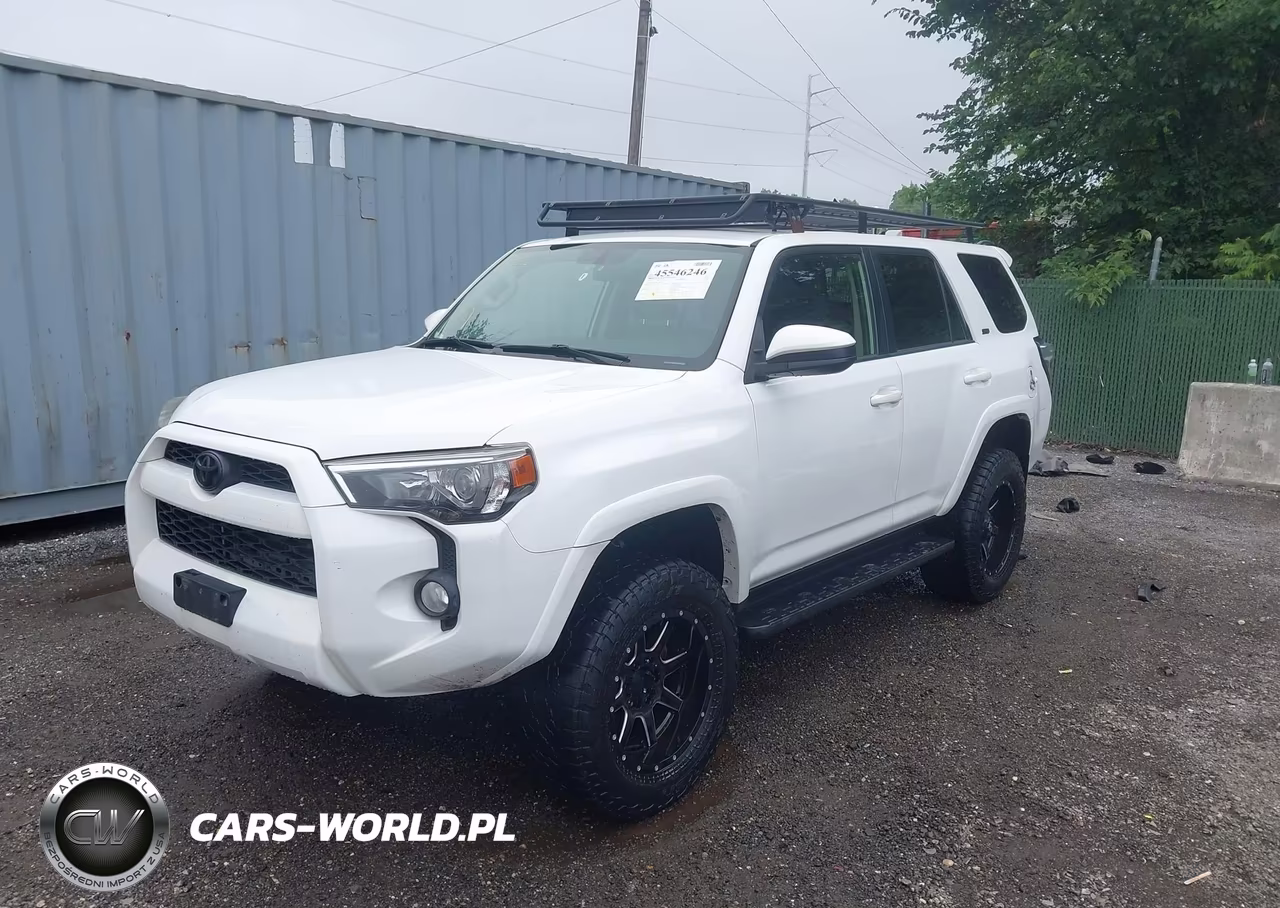2018 Toyota 4Runner Sr5 VIN:JTEBU5JRXJ5558980 - 2