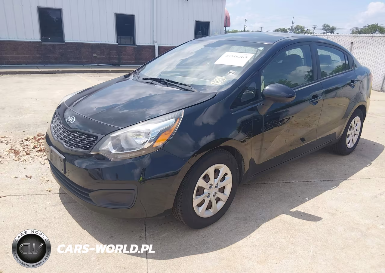 2013 Kia Rio Lx VIN:KNADM4A38D6141081 - 2