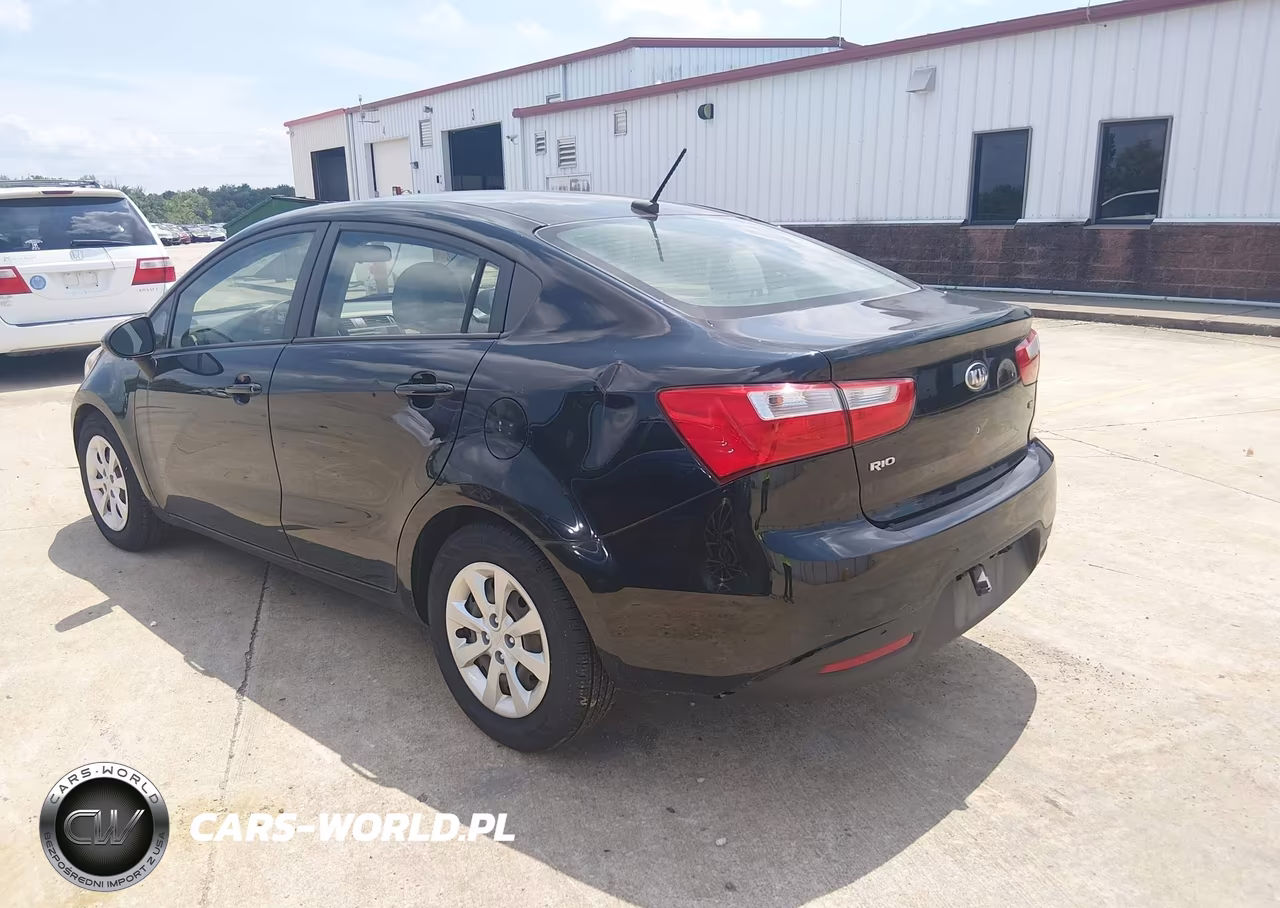 2013 Kia Rio Lx VIN:KNADM4A38D6141081 - 3