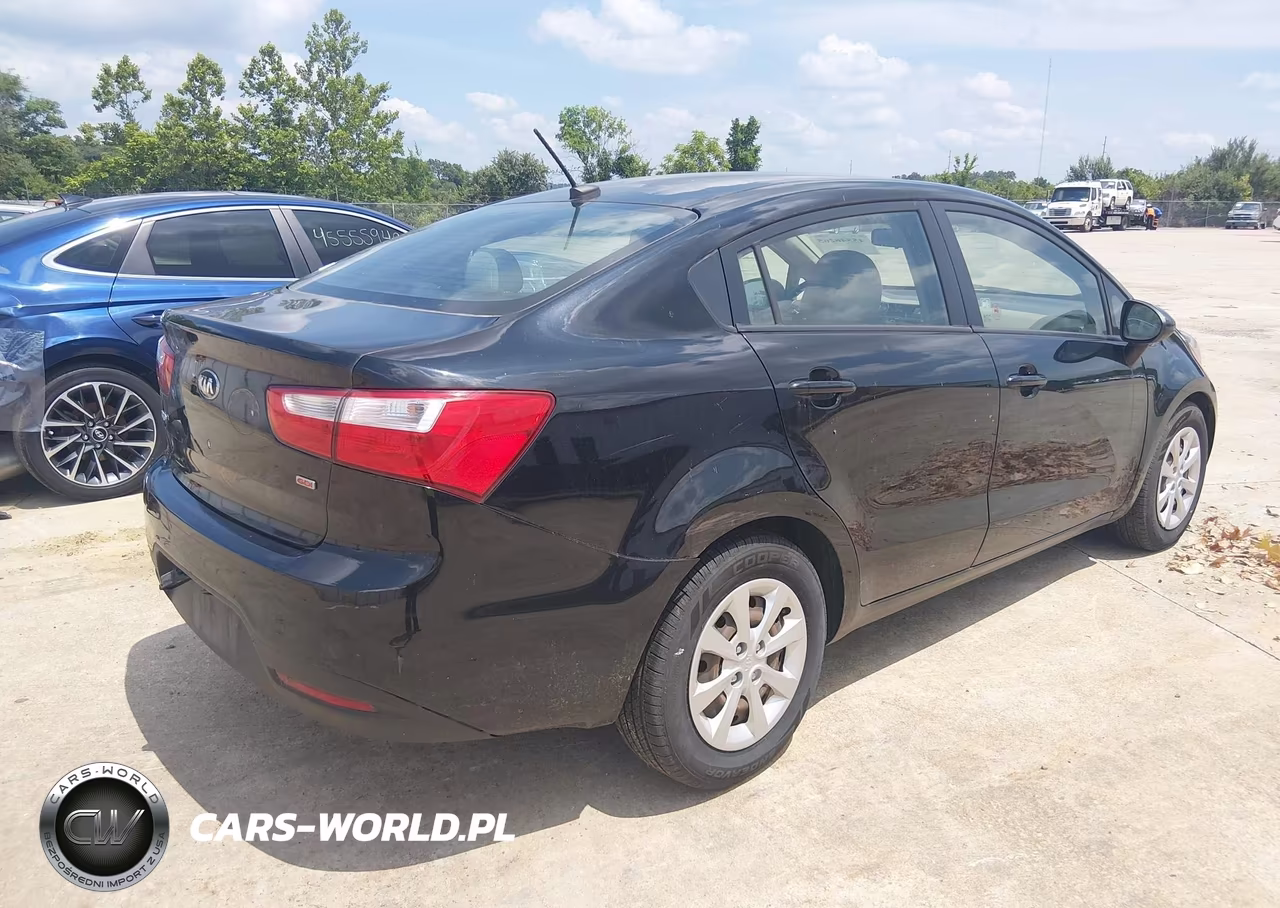 2013 Kia Rio Lx VIN:KNADM4A38D6141081 - 4
