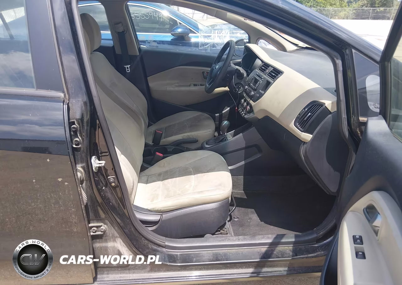 2013 Kia Rio Lx VIN:KNADM4A38D6141081 - 5