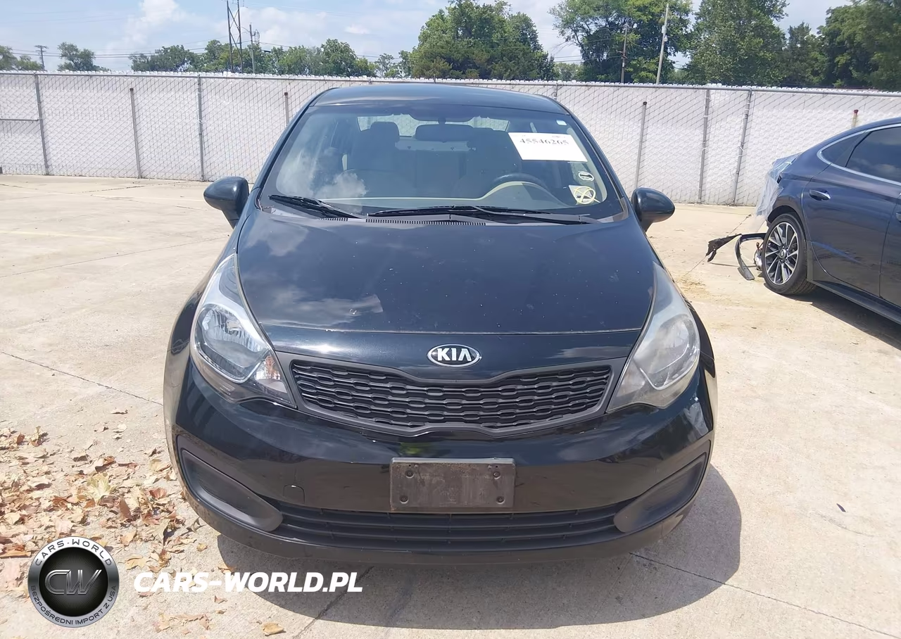2013 Kia Rio Lx VIN:KNADM4A38D6141081 - 6