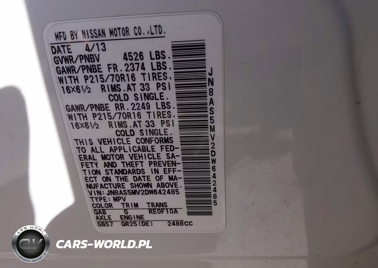 2013 Nissan Rogue S VIN:JN8AS5MV2DW642485 - 9