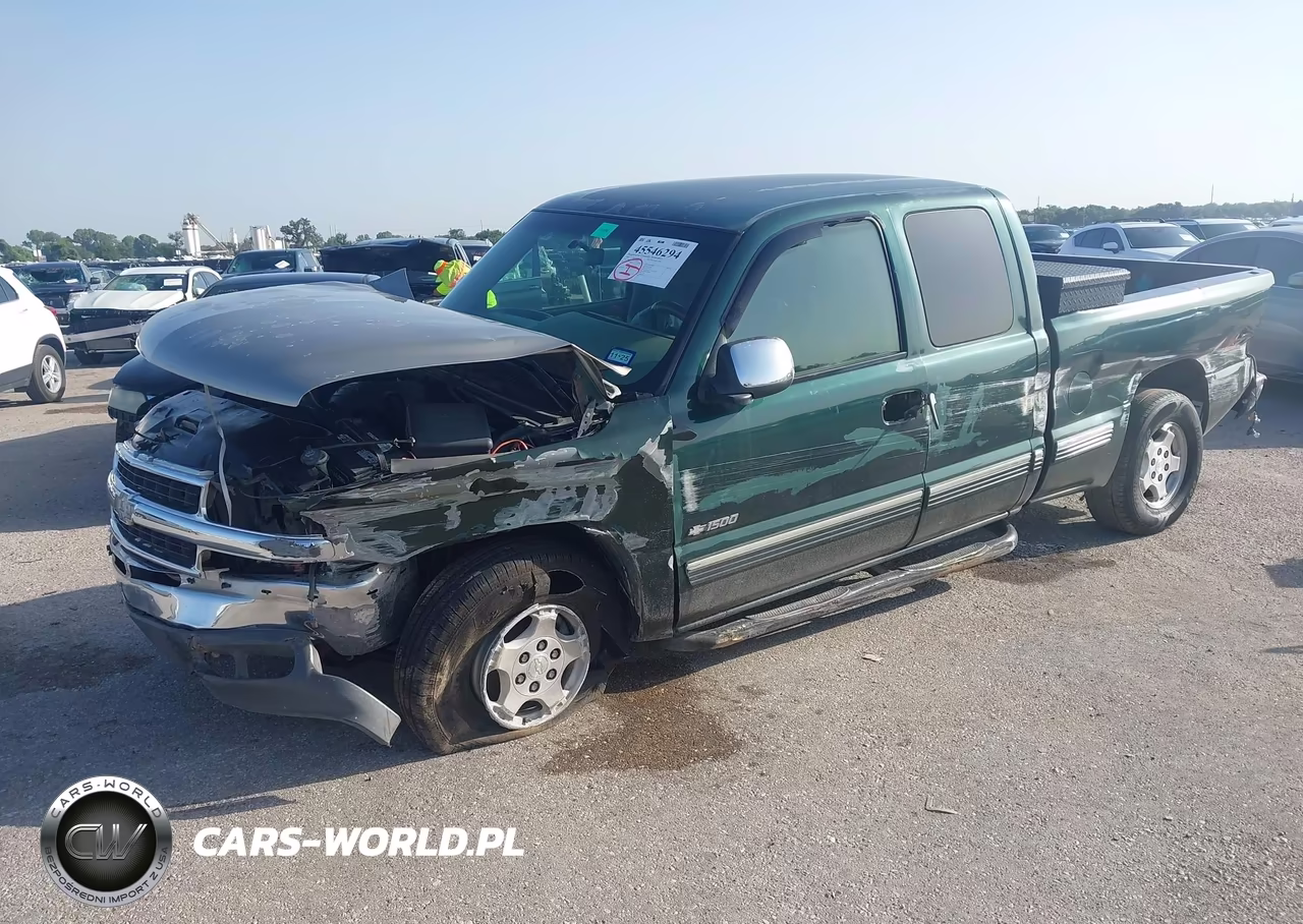 2002 Chevrolet Silverado 1500 Ls VIN:2GCEK19V821286255 - 2