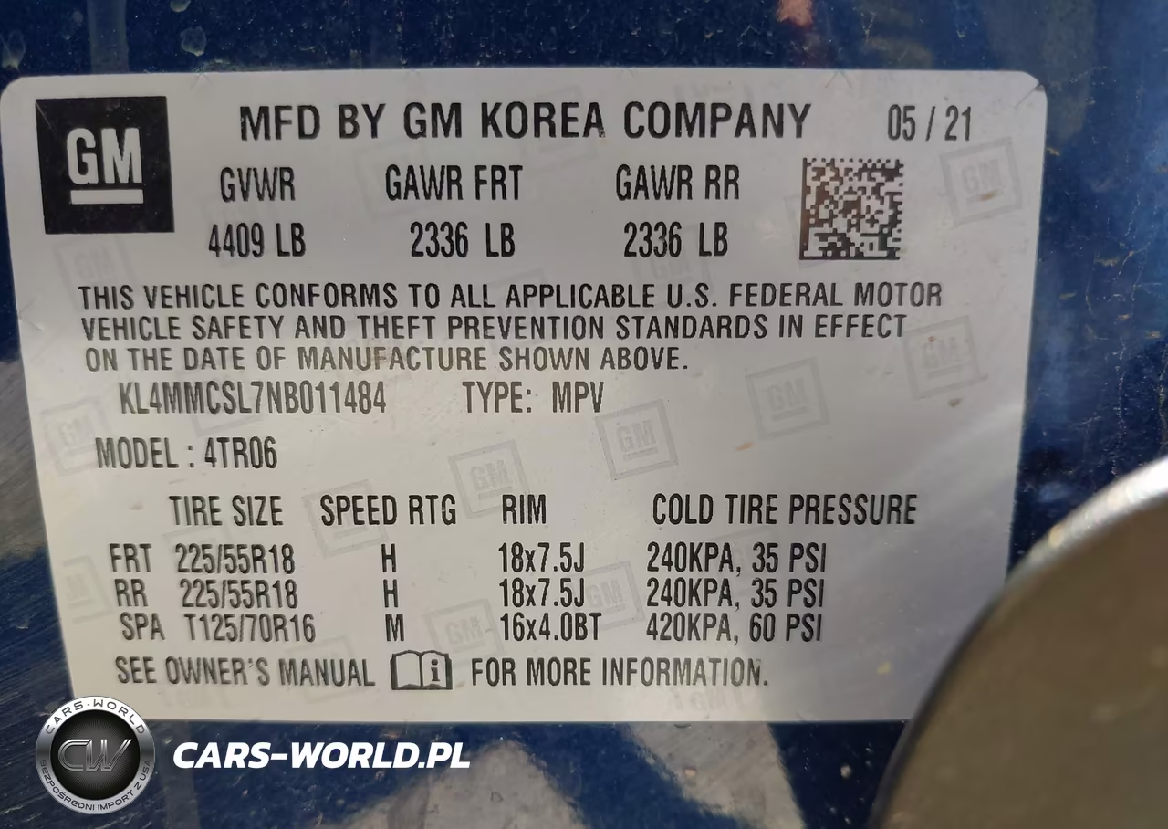 2022 Buick Encore Gx Awd Preferred VIN:KL4MMCSL7NB011484 - 9