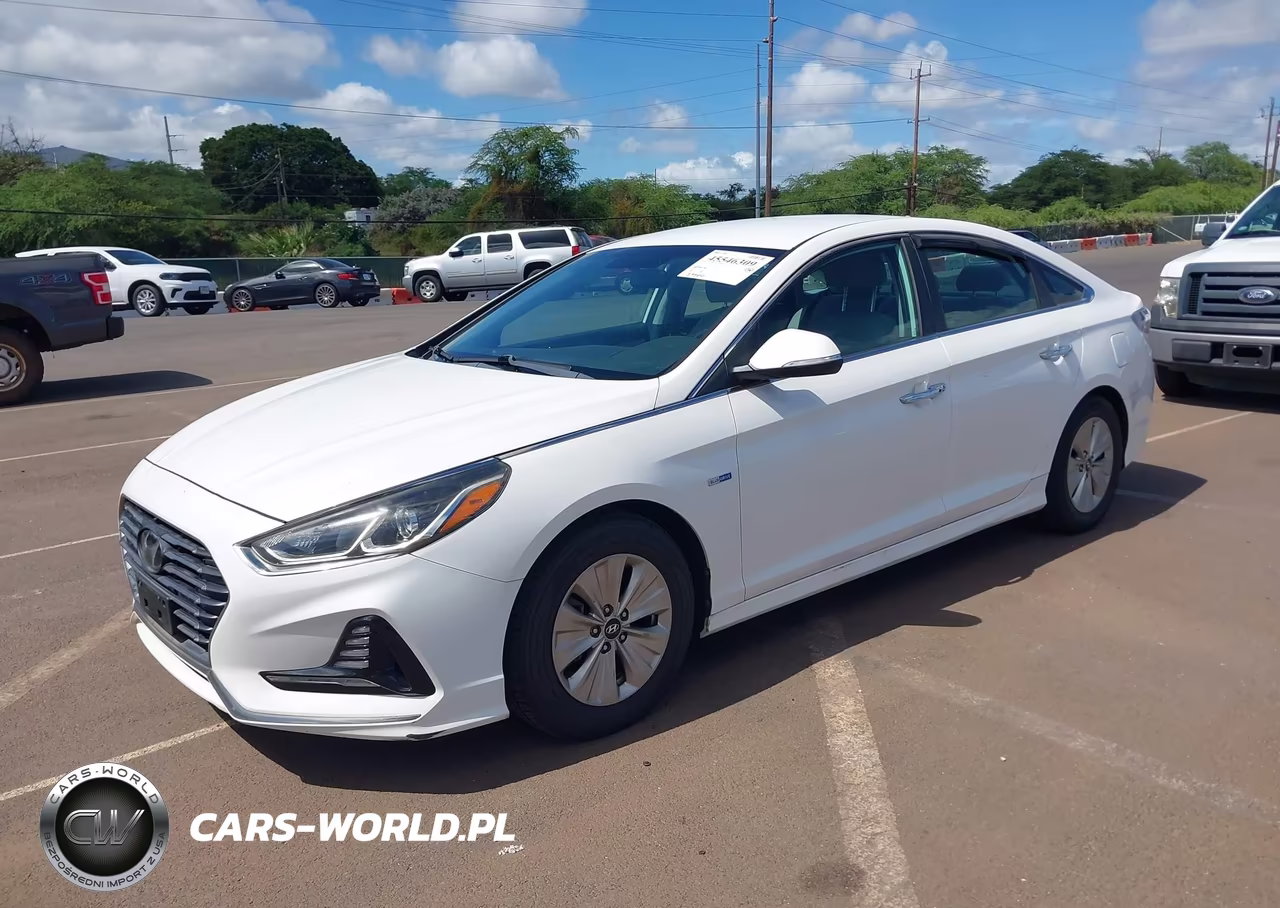 2018 Hyundai Sonata Hybrid Se VIN:KMHE24L37JA083494 - 2