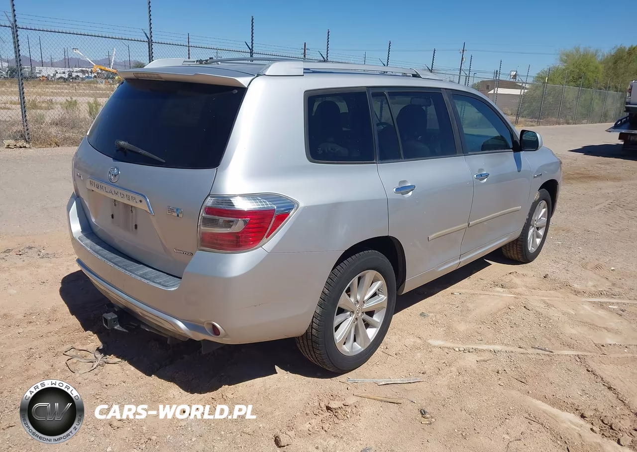 2008 Toyota Highlander Hybrid Limited VIN:JTEEW44A282013522 - 4