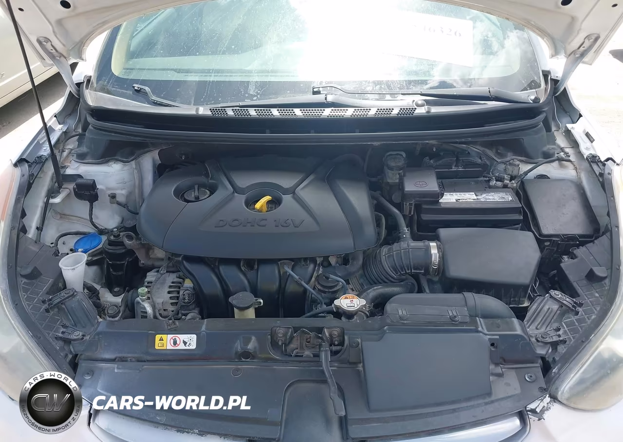2013 Hyundai Elantra Gls VIN:5NPDH4AE8DH242667 - 10