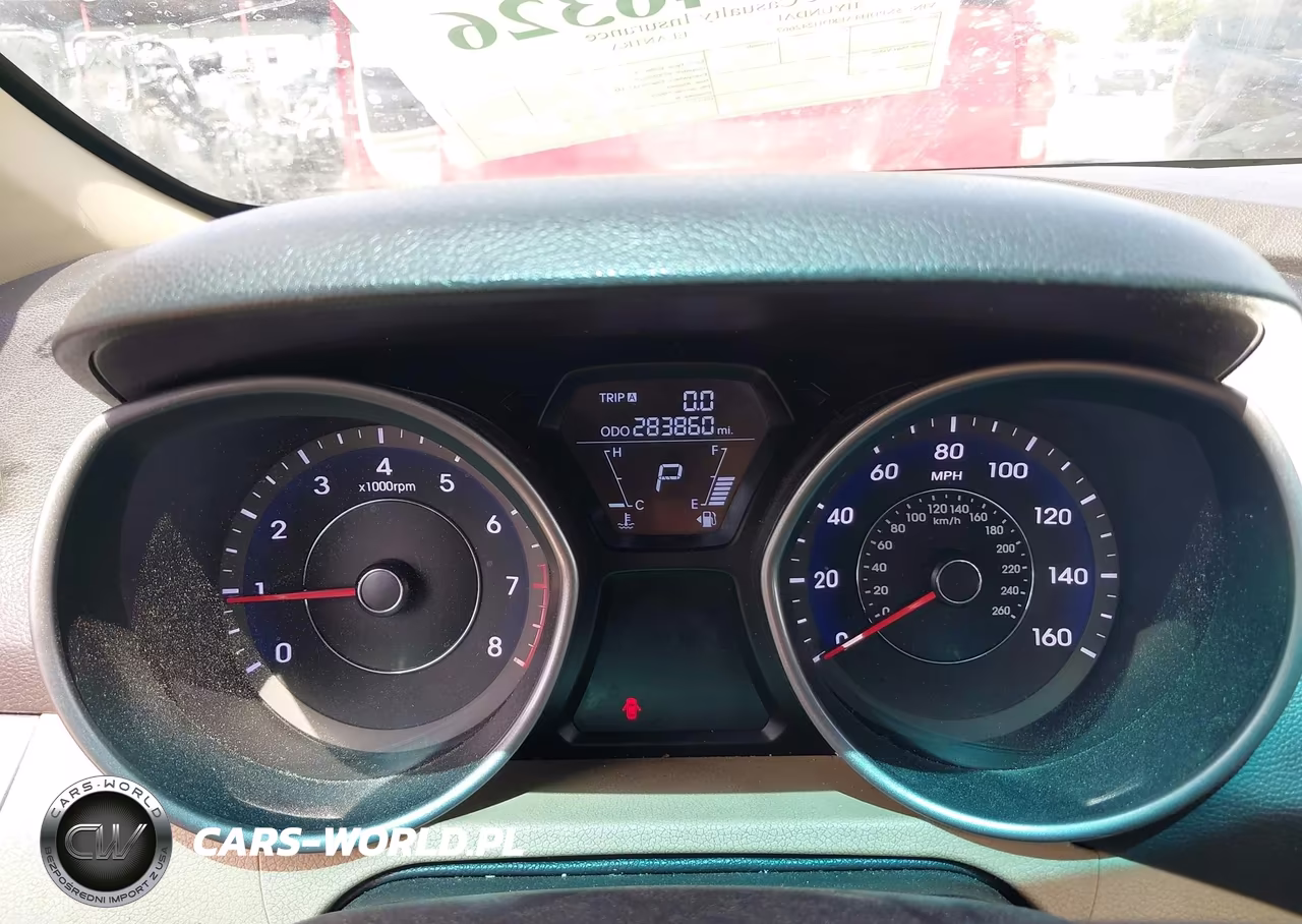 2013 Hyundai Elantra Gls VIN:5NPDH4AE8DH242667 - 7