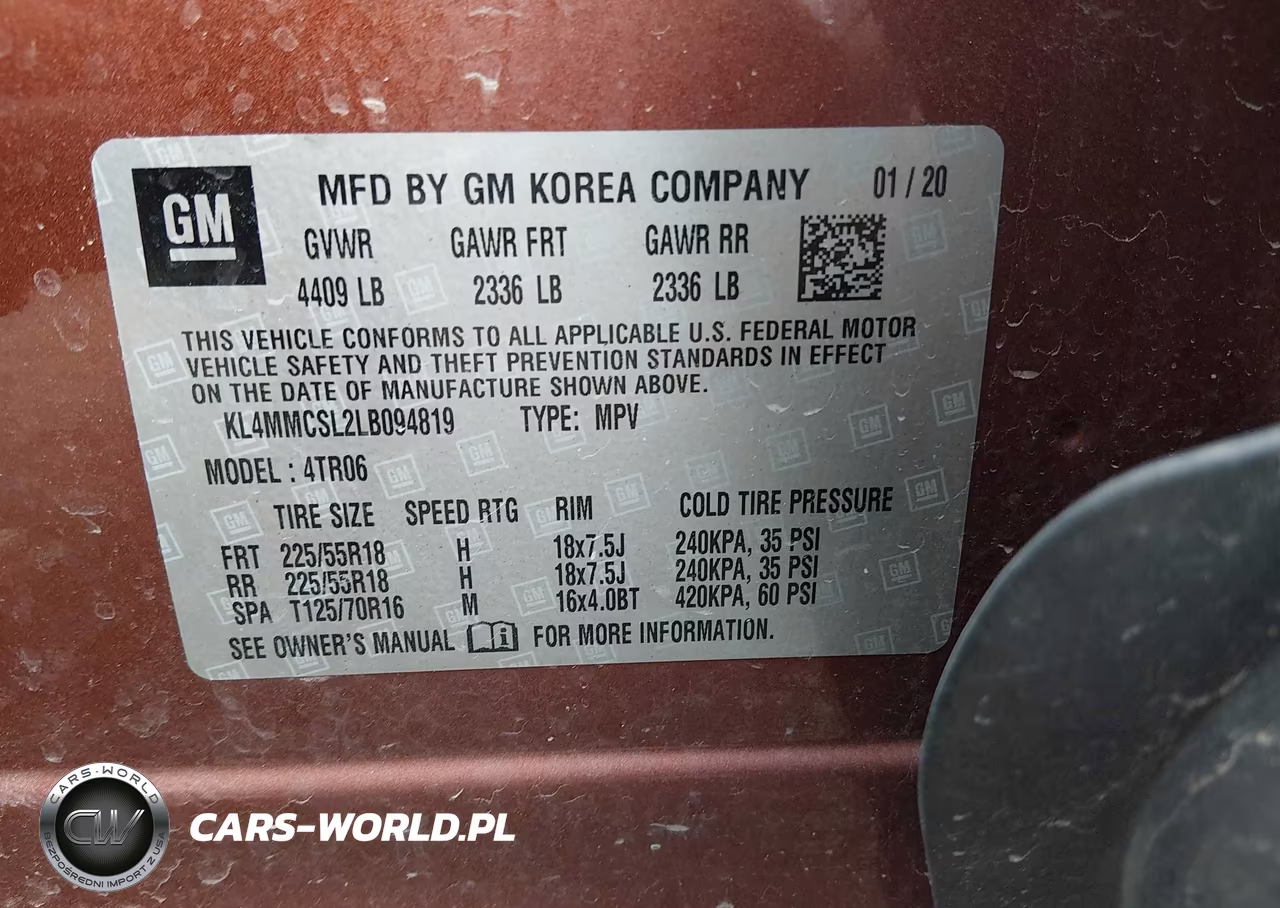 2020 Buick Encore Gx Awd Preferred VIN:KL4MMCSL2LB094819 - 9