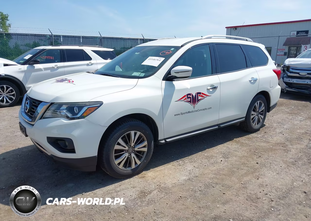 2017 Nissan Pathfinder Sv VIN:5N1DR2MMXHC638679 - 2