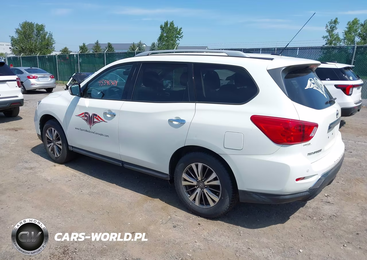 2017 Nissan Pathfinder Sv VIN:5N1DR2MMXHC638679 - 3