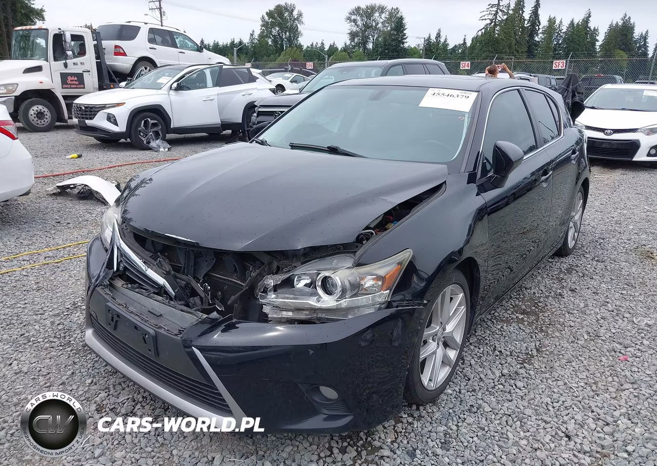 2015 Lexus Ct 200H VIN:JTHKD5BH4F2226521 - 2
