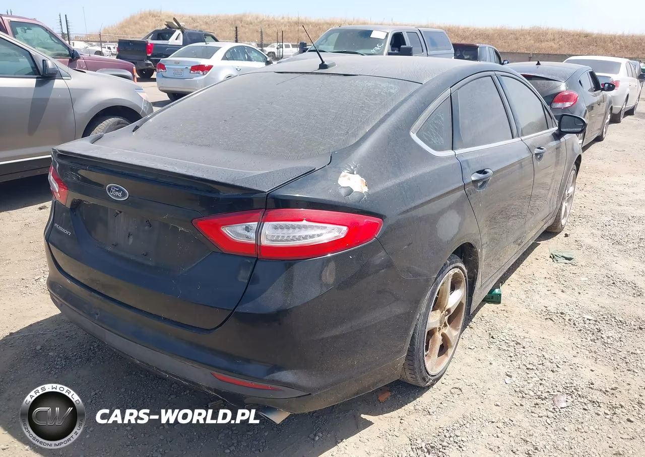 2016 Ford Fusion S VIN:3FA6P0G78GR202657 - 4