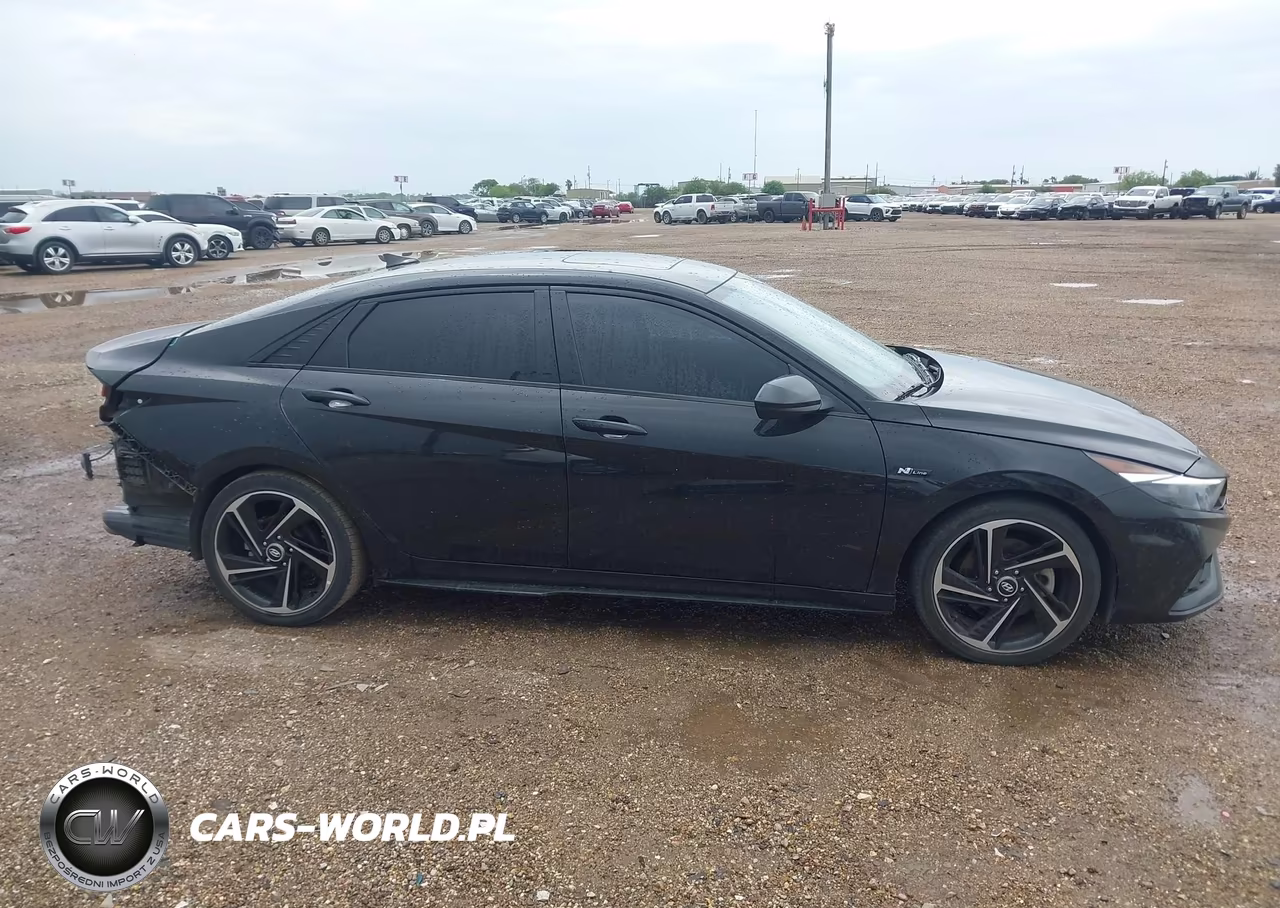2023 Hyundai Elantra N Line VIN:KMHLR4AF9PU556710 - 14