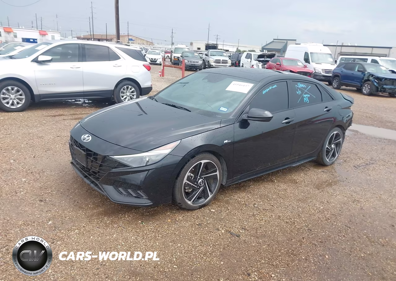 2023 Hyundai Elantra N Line VIN:KMHLR4AF9PU556710 - 2