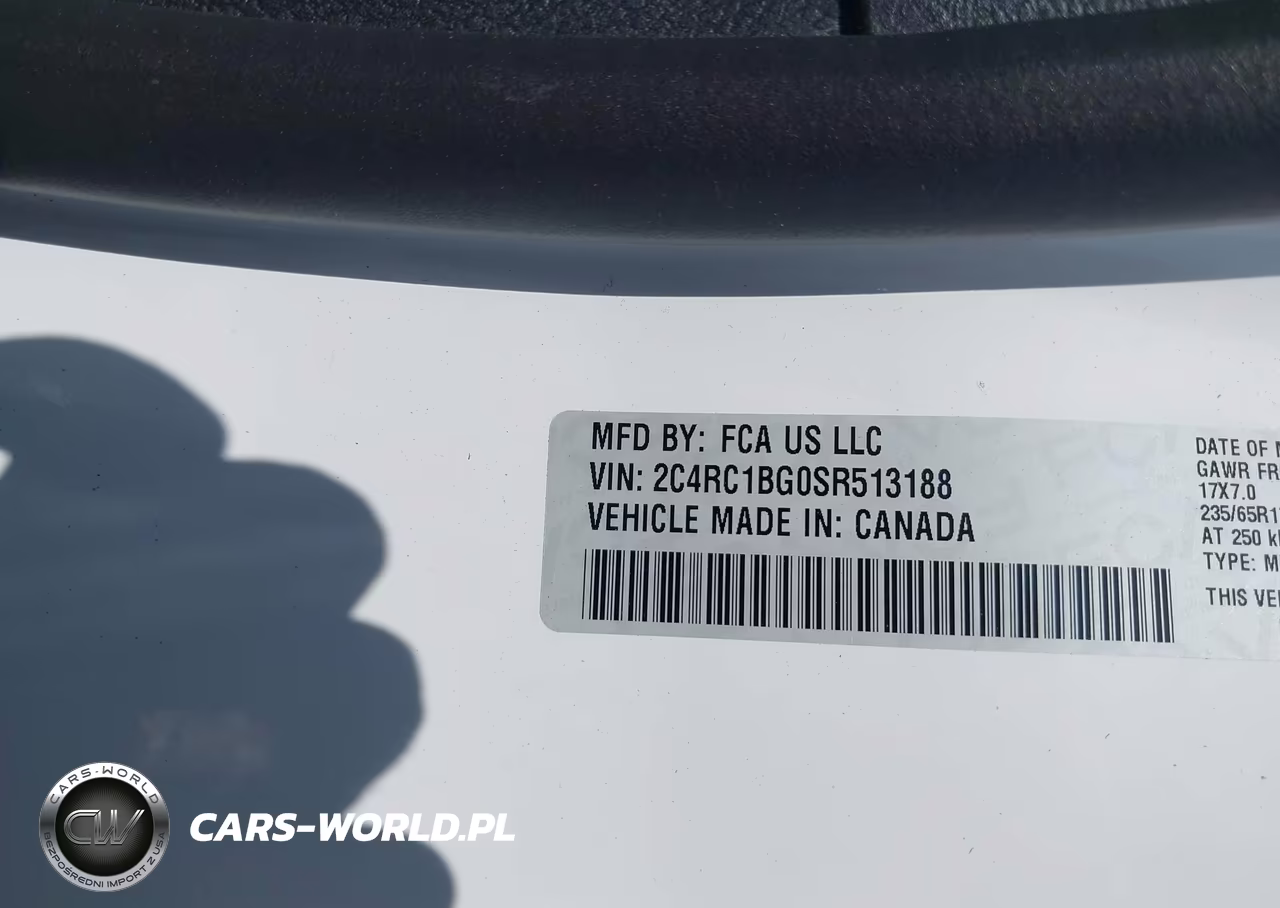 2025 Chrysler Pacifica Select VIN:2C4RC1BG0SR513188 - 9