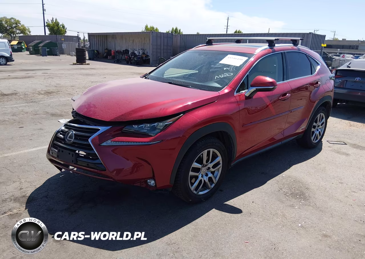 2016 Lexus Nx 300H VIN:JTJBJRBZXG2039843 - 2