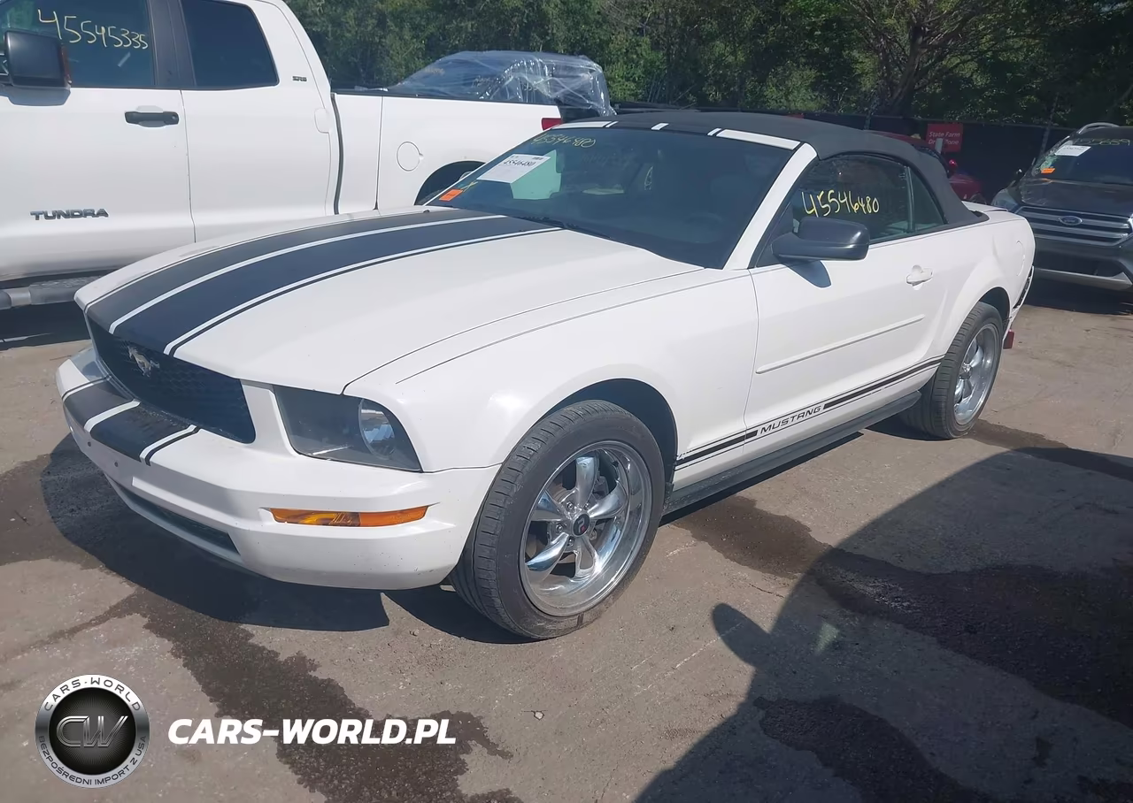 2007 Ford Mustang V6 Deluxe-V6 Premium VIN:1ZVFT84N175361379 - 2
