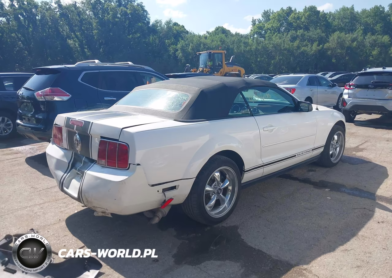 2007 Ford Mustang V6 Deluxe-V6 Premium VIN:1ZVFT84N175361379 - 4