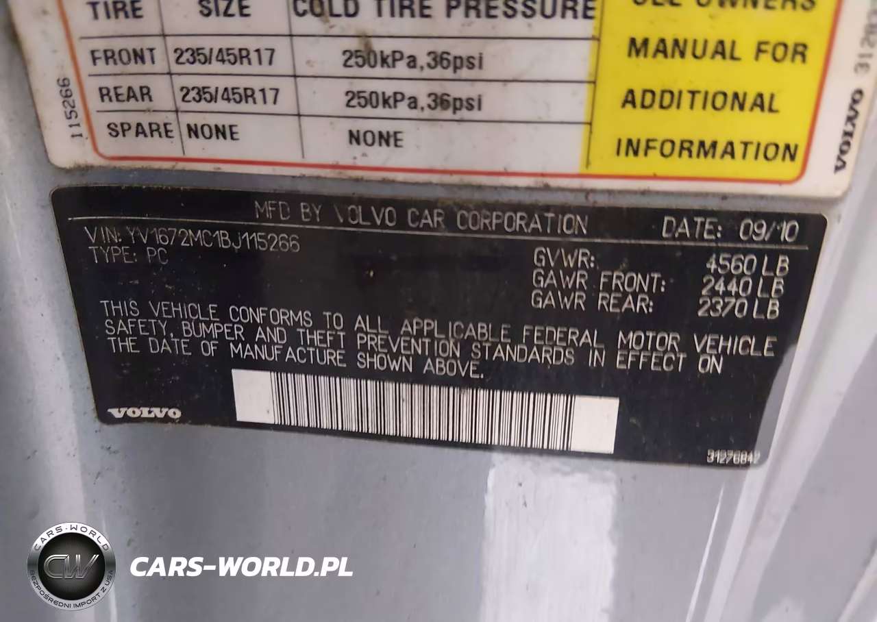 2011 Volvo C70 T5 (Fleet Only)-T5 (Retail Only) VIN:YV1672MC1BJ115266 - 9