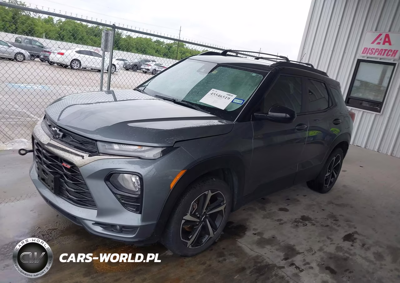 2021 Chevrolet Trailblazer Fwd Rs VIN:KL79MTSL6MB091271 - 2