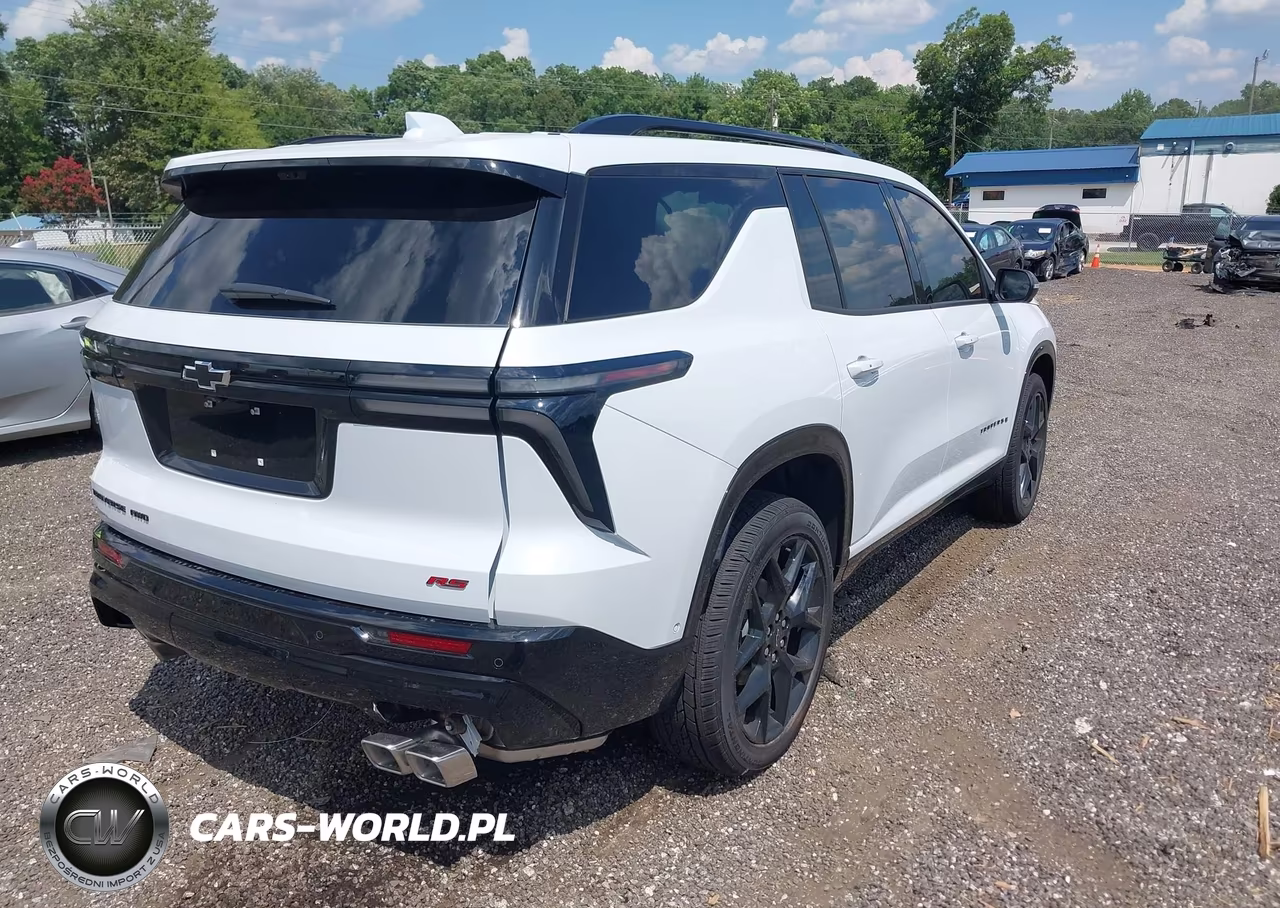 2026 Chevrolet Traverse Awd Rs VIN:1GNEVLKS3TJ339879 - 4