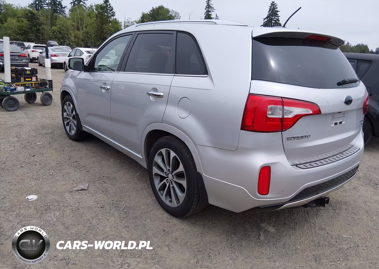 2014 Kia Sorento Sx VIN:5XYKW4A74EG523842 - 3