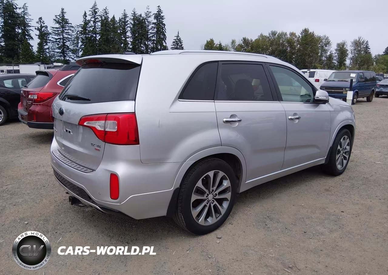 2014 Kia Sorento Sx VIN:5XYKW4A74EG523842 - 4