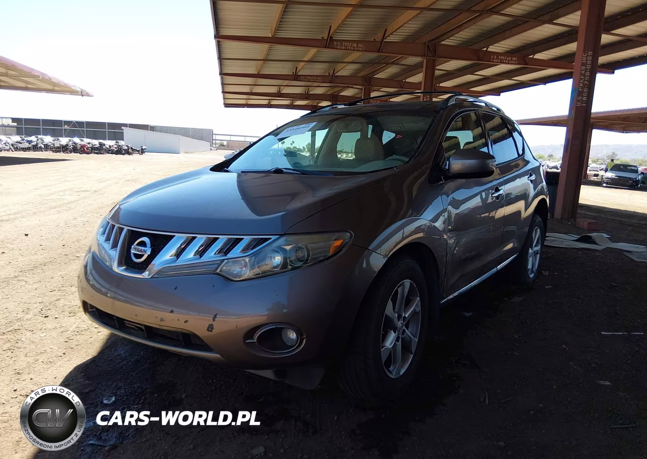 2009 Nissan Murano Sl VIN:JN8AZ18W29W208419 - 2