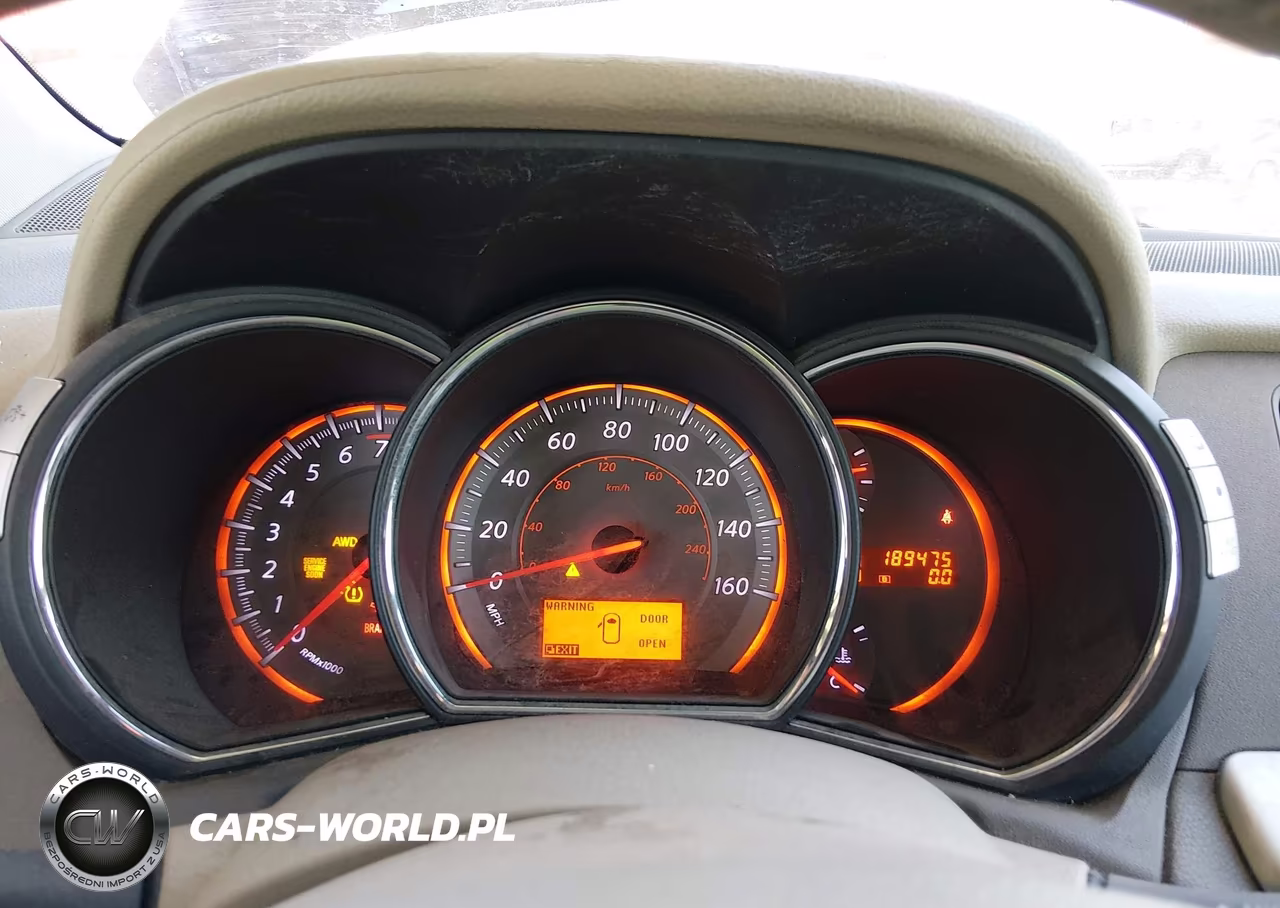 2009 Nissan Murano Sl VIN:JN8AZ18W29W208419 - 7