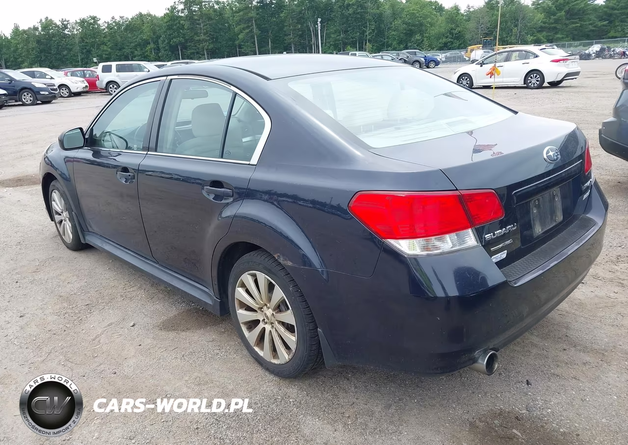 2012 Subaru Legacy 2.5I VIN:4S3BMBA61C3015556 - 3
