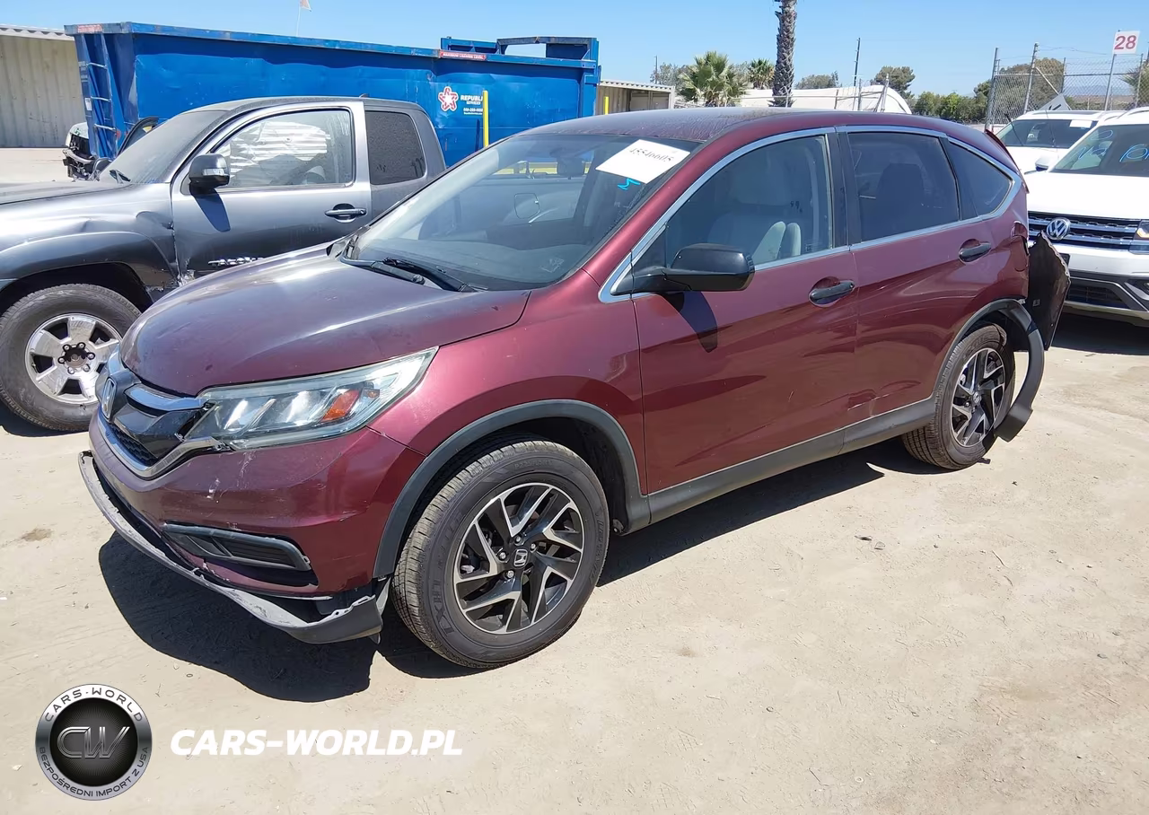 2016 Honda Cr-V Se VIN:2HKRM4H43GH704748 - 2