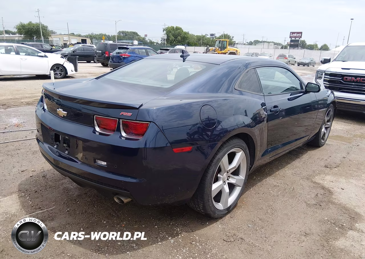 2012 Chevrolet Camaro 2Lt VIN:2G1FC1E33C9141092 - 4