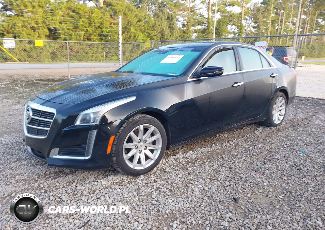 2014 Cadillac Cts Luxury VIN:1G6AR5SX8E0117563 - 2