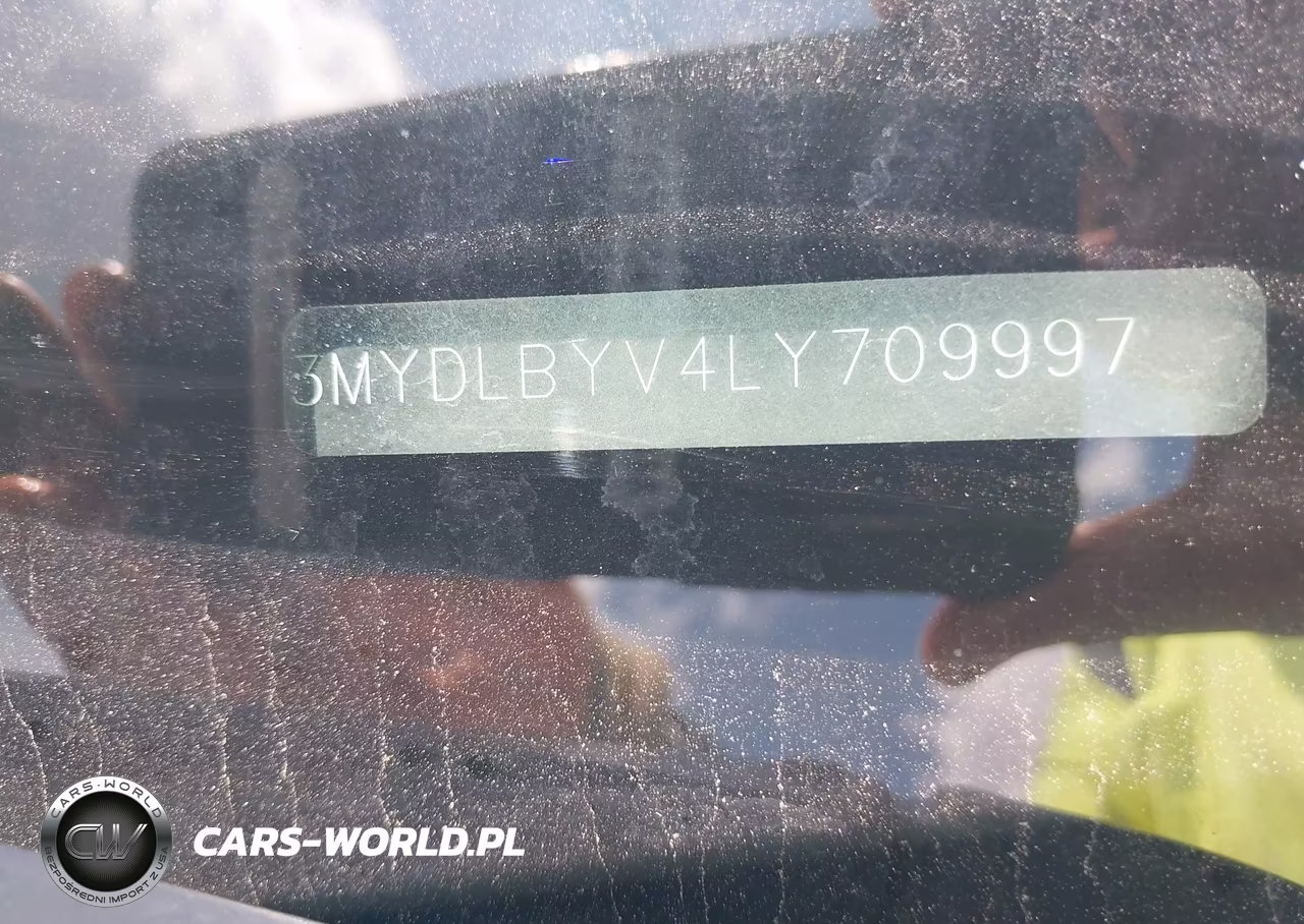 2020 Toyota Yaris Le VIN:3MYDLBYV4LY709997 - 9