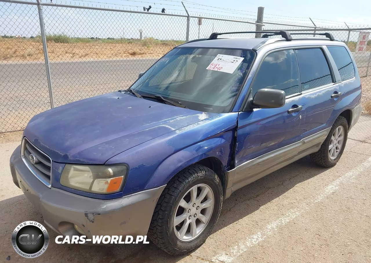 2003 Subaru Forester Xs VIN:JF1SG65603H705980 - 2