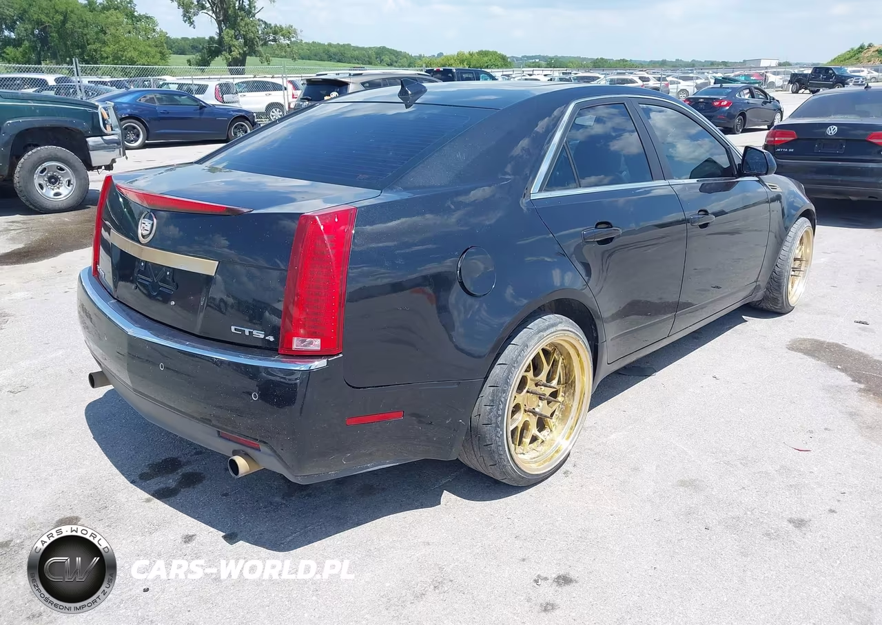 2009 Cadillac Cts Awd W-1Sb VIN:1G6DT57VX90164458 - 4