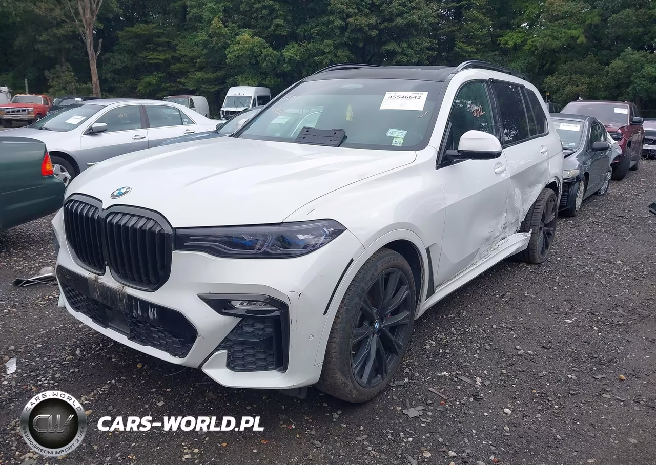 2021 BMW X7 M50I VIN:5UXCX6C03M9H59753 - 2
