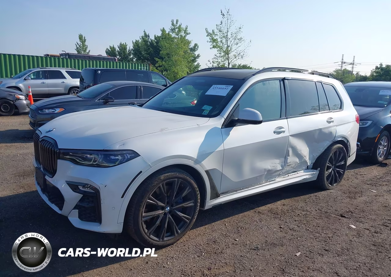 2021 BMW X7 M50I VIN:5UXCX6C03M9H59753 - 6
