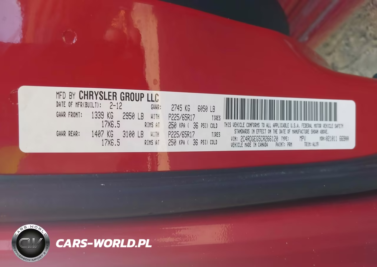 2012 Dodge Grand Caravan R-T VIN:2C4RDGEG5CR266120 - 9