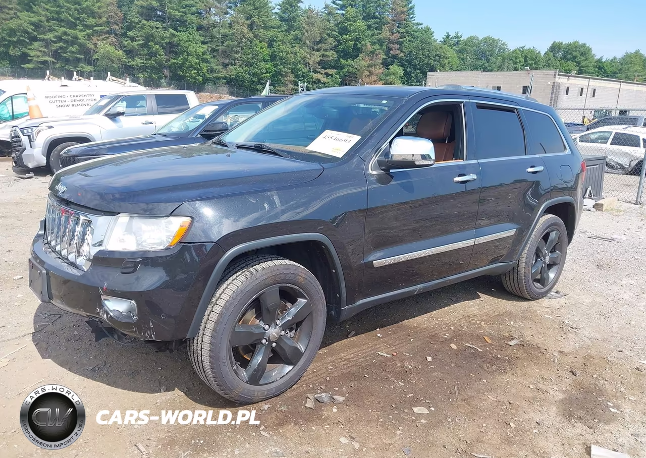 2013 Jeep Grand Cherokee Overland Summit VIN:1C4RJFCT4DC563375 - 2
