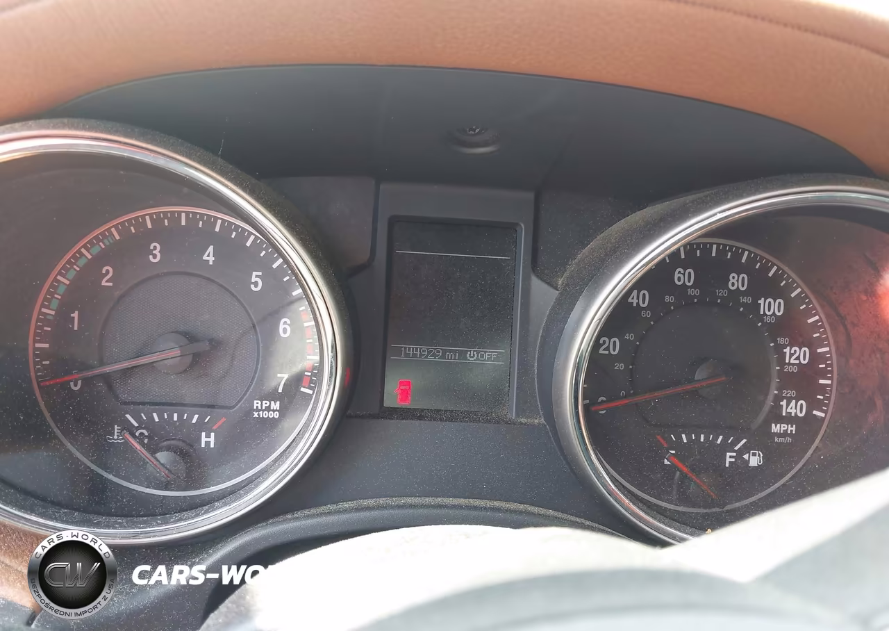 2013 Jeep Grand Cherokee Overland Summit VIN:1C4RJFCT4DC563375 - 7