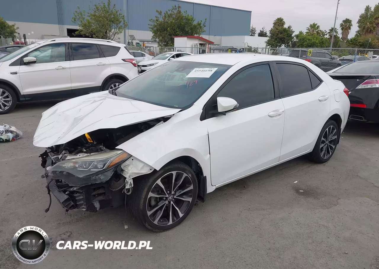 2018 Toyota Corolla Se VIN:2T1BURHE1JC051743 - 2