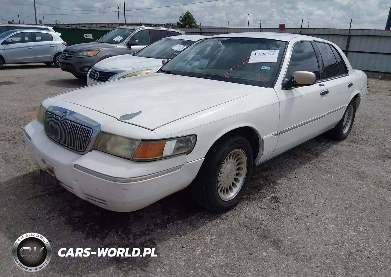2001 Mercury Grand Marquis Ls VIN:2MEFM75W31X612523 - 2