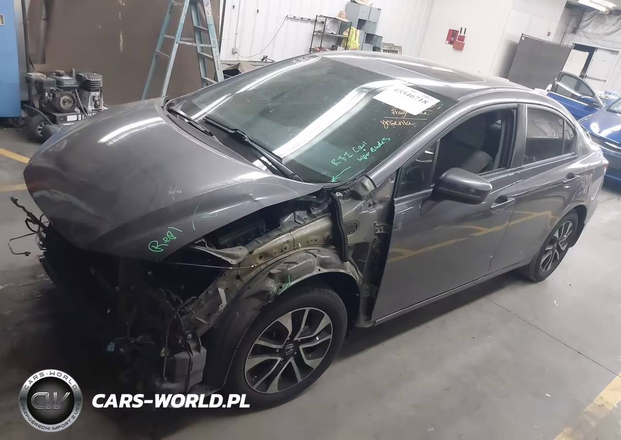 2015 Honda Civic Ex VIN:2HGFB2F85FH502487 - 2
