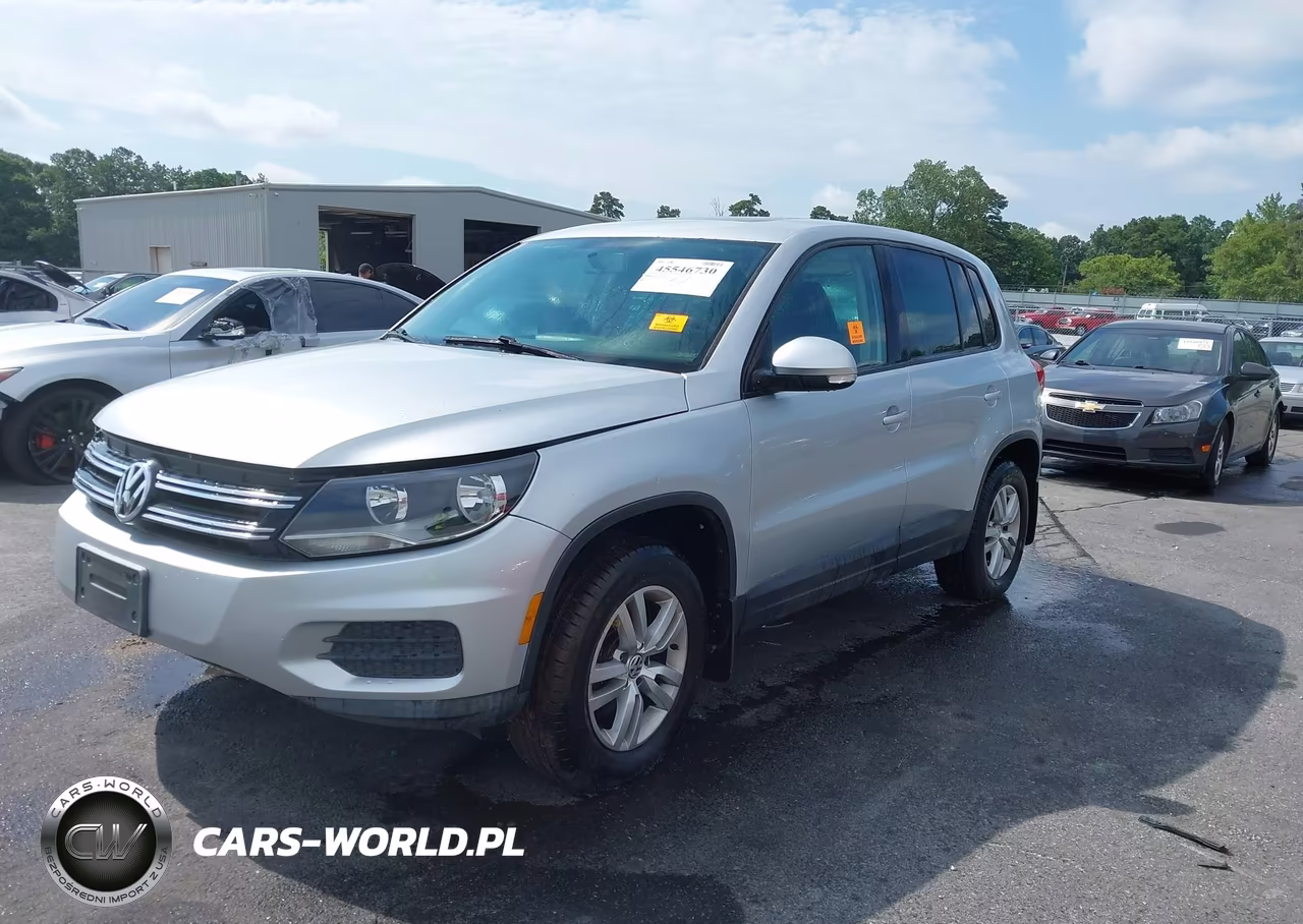 2013 Volkswagen Tiguan S VIN:WVGBV3AXXDW598183 - 2